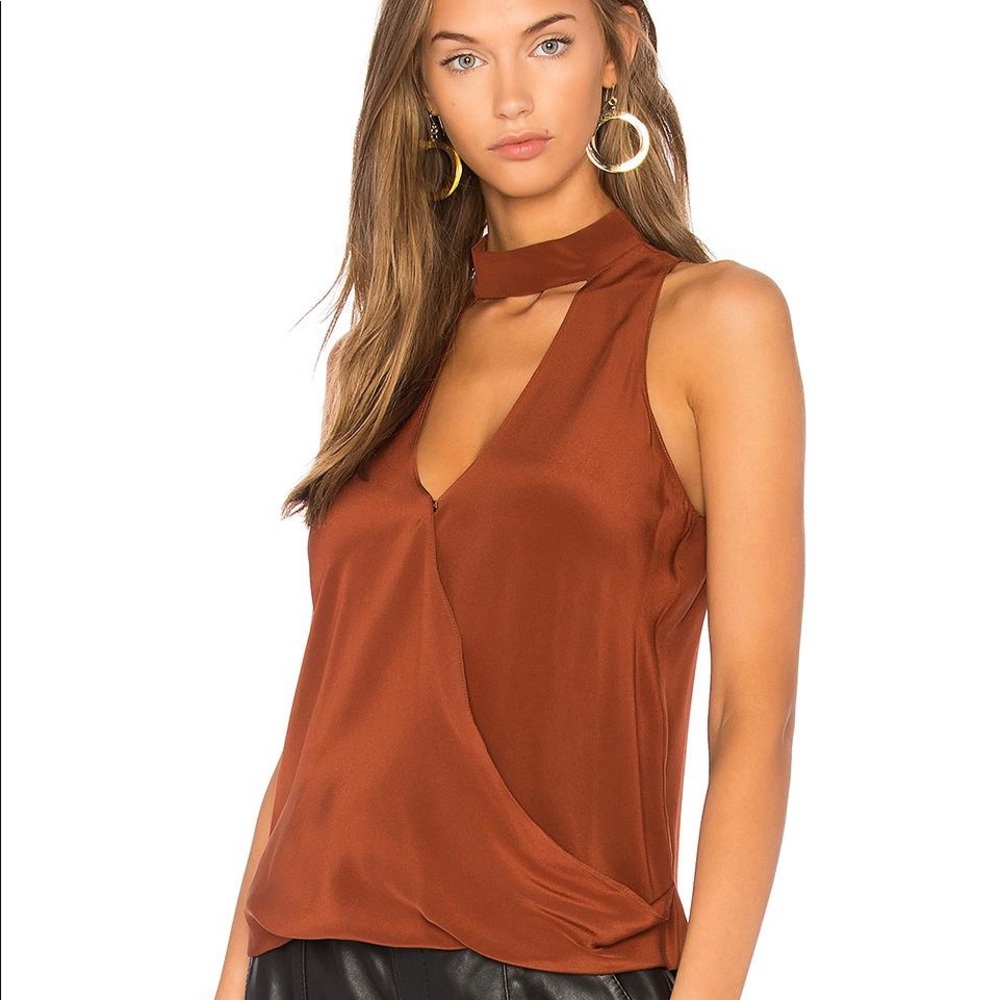 Amanda Uprichard Benson Top in Harvest P